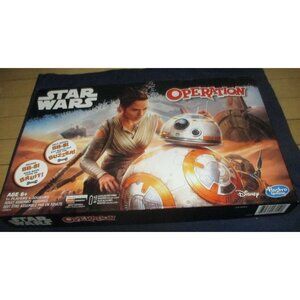 Star Wars BB-8 Edition Operation Game Board game (2016) (works good !)